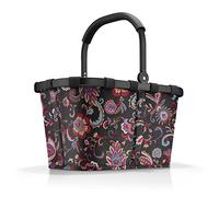 Reisenthel BK7063 CARRYBAG FRAME PAISLEY BLACK Gym Bag Femme FRAME PAISLEY BLACK Taille Unica