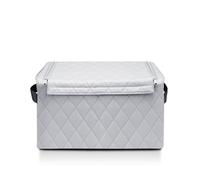 reisenthel boite de rangement empilable avec couvercle, Couleur:rhombus light grey