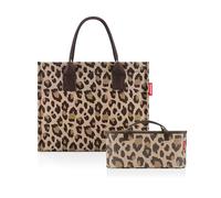 reisenthel Bundle Daily Shopper + Organisateur - Sac fonctionnel avec combinaison d'organisation : fini le chaos de poche - avec compartiments pratiques et poignées de transport., Leo Macchiato + Leo