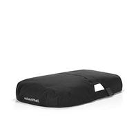 reisenthel carrybag cover - housse de protection pour sac de courses, élastique facile à placer, fixation sur l'articulation de la poignée, polyester de haute qualité, déperlant, en black