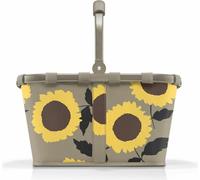 reisenthel carrybag, Einkaufskorb, Korb, Picknickkorb, Frame Sunflowers, 22 L, BK5053