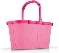 reisenthel carrybag, Panier à provisions, tissu polyester, Frame Twist Pink, 22 L, BK3093