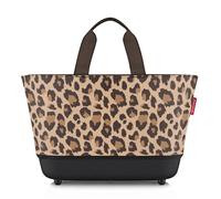 Reisenthel Carrybag panier de course Leo Macchiato 48x28x33 cm - imprimé léopard marron