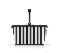 reisenthel carrybag - Panier de courses stable avec beaucoup d'espace de rangement et poche intérieure pratique - Design élégant et imperméable, Été à rayures noires, Einheitsgröße, Moderne