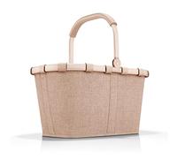 reisenthel carrybag Twist Coffee- Panier à provisions Solide avec Beaucoup d'espace de Rangement et Poche intérieure Pratique - Design élégant et imperméable à l'eau