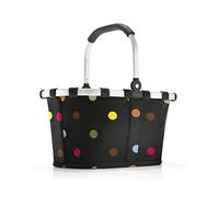 reisenthel carrybag XS Dots- Panier à provisions Stable avec Beaucoup d'espace de Rangement et Poche intérieure Pratique - Design élégant et Hydrofuge