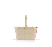 reisenthel Carrybag XS Frame Cord Sable - Panier à provisions Stable avec Poche intérieure Pratique - Design élégant et imperméable