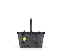reisenthel carrybag XS Smiley Grey - Panier à provisions Stable avec Poche intérieure Pratique - Design élégant et imperméable