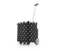 reisenthel carrycruiser - Cabas à roulettes avec Cadre aluminium Stable, Bretelle de Transport, Pochette intérieure en Filet Amovible, capacité 40l, Polyester déperlant, Motif Mixed Dot