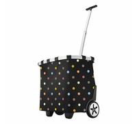 reisenthel carrycruiser chariot de courses cabas à roulettes trolley dots OE7009