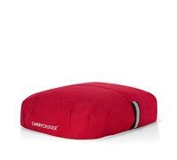 reisenthel carrycruiser cover - housse de protection pour sac de courses, élastique facile à placer, fixation sur l'articulation de la poignée, polyester de haute qualité, déperlant, en noir, Couleur:rot
