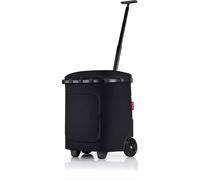reisenthel carrycruiser plus, Einkaufstrolley mit Thermofach, Einkaufskorb, aus recyceltem PET, Frame Black, 46 L, OF7040