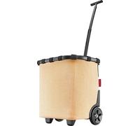 Reisenthel carrycruiser, sac trolley, beige, aluminium, polyester, motifs, 40 l, 420 mm