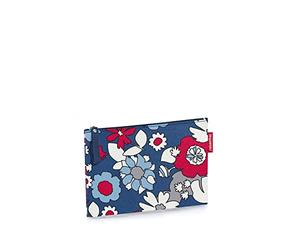 reisenthel Case 1 Rhombus Black - Petit Organiseur Universel pour cosmétiques ou Petits Articles de Sac à Main, Couleur:Florist Indigo