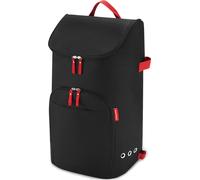 reisenthel citycruiser Bag - Sac à provisions Pratique avec Plusieurs Grands Compartiments, Peut être utilisé comme Trolley de Courses avec Le citycruiser Rack, en Black