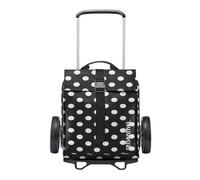 reisenthel Chariot de courses noir blanc pour femme et homme - Citycruiser Dots White 290252
