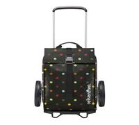 reisenthel Chariot de courses noir multicolore pour femme et homme - Citycruiser Dots 290227