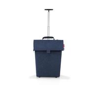 reisenthel Chariot de courses portable M Twist Navy avec cadre en aluminium robuste - En matériau imperméable