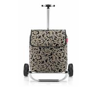 reisenthel Chariot de courses taupe noir pour femme et homme - Shopping Trolley Baroque Marble 290212