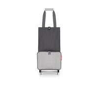 reisenthel Chariot Pliable - Chariot de Courses Compact - Facile à Ranger - Couleur : Gris Chevrons
