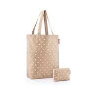 Reisenthel - Cityshopper 2 duo metallic dots coffee- REISENTHEL