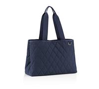 reisenthel Classic Shopper L Panier à provisions unisexe, Rhombus Midnight Gold, L, Moderne