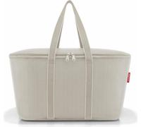 reisenthel coolerbag, Kühltasche, Isolierte Tasche, Thermotasche, Herringbone Sand, 20 L, UH6049