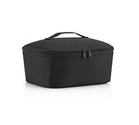 reisenthel coolerbag M Pocket - Petit Sac Isotherme idéal pour Vos déjeuners, Doublure Isotherme en Feuille d'aluminium, Couvercle à Fermeture hermétique, capacité 4,5 l, en Black
