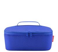 reisenthel Coolerbag M pocket Sac isotherme avec dessus en bouteilles PET recyclées Idéal pour le déjeuner en déplacement, Maille bleu roi, m