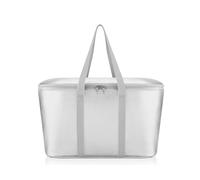 reisenthel coolerbag Sac isotherme en tissu polyester de qualité supérieure - Idéal pour le pique-nique, le shopping et les déplacements, Silver Crackle, Taille unique pour tous, Décontracté