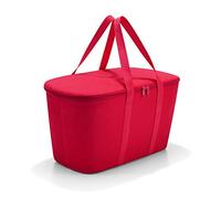 reisenthel coolerbag - Sac Isotherme pour Les Courses, complément du carrybag, Isolation épaisse, Doublure Isotherme en Feuille d'aluminium, 2 anses, Fond Stable & résistant, 20l, en Red