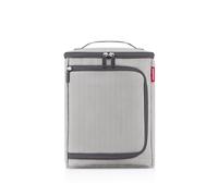 reisenthel coolerbox Herringbone Grey - Sac Isotherme Flexible et Pratique avec Deux Ouvertures