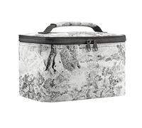 reisenthel Cosmetic case Trousse de toilette carrée Gris Jacquard Organiseur de bagages Trousse de maquillage