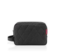 reisenthel cosmeticpouch M Rhombus Black - Trousse de Toilette pour cosmétiques, câble de Recharge et Effets personnels, Couleur:Rhombus Black