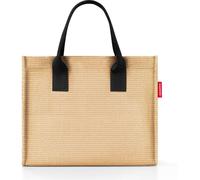 reisenthel daily shopper, Einkaufstasche, Tasche, Raffia Black, 14 L, DN7078