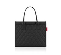 reisenthel daily shopper - Sac cabas moderne et rectiligne pour toutes les occasions - Sac à main pratique, assez grand pour vos achats et vos objets du quotidien, Rhombus Black, 42 cm x 35 cm x 17
