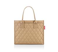 reisenthel daily shopper - Sac cabas moderne et rectiligne pour toutes les occasions - Sac à main pratique, assez grand pour vos achats et vos objets du quotidien, Rhombus Ginger, Taille unique, daily