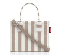 reisenthel daily shopper XS - La plus petite version de notre sac à main moderne et épuré - un sac à main rectangulaire pratique., Summerstripes Coffee, 27 x 21 x 14 cm (B x H x T), Moderne
