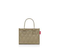reisenthel daily shopper XS - La plus petite version de notre sac à main moderne et épuré - un sac à main rectangulaire pratique., Rhombus Olive