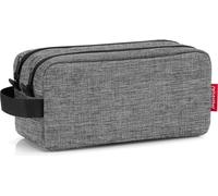 reisenthel duocase, trousse de maquillage, trousse de rangement, trousse de maquillage, sac, tissu polyester, Twist Silver, 3 L, WA7052