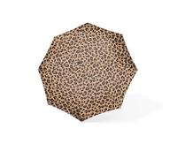 Reisenthel Duomatic Parapluie de poche compact fabriqué à partir de bouteilles PET recy s avec grand bouton poussoir et poignée ergonomique