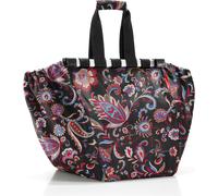 reisenthel easyshoppingbag, Einkaufswagentasche, Einkaufstasche, Paisley Black, 30 L, UJ7064