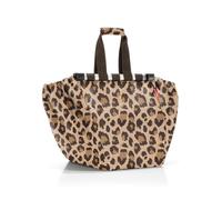 reisenthel easyshoppingbag Leo Macchiato Sac cabas polyvalent Design pratique à enrouler, Léo Macchiato