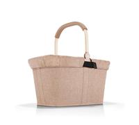 Reisenthel Ensemble carrybag bleu marine avec housse twist silver - Panier à provisions stable avec poche intérieure pratique - Design élégant et imperméable