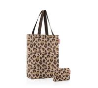reisenthel Ensemble CityShopper : notre sac Cityshop et le sac de poche combinés en un seul ensemble, ensemble cadeau combiné, Léo Macchiato, m
