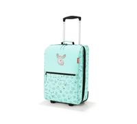 reisenthel Ensemble valise à roulettes XS Kids + coque thermique Kids Cats & Dogs Mint - Ensemble de bagages parfait pour les déplacements - 1 valise à roulettes et 1 housse thermique - Petit sac