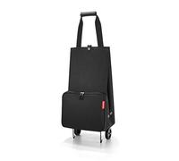 reisenthel foldabletrolley - Chariot Pliable et Peu encombrant pour des achats spontanés, fabriqué en matériau déperlant, en Black