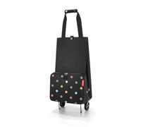 Reisenthel Chariot pliable FoldableTrolley – Peu encombrant, matériau déperlant – Motif Dot