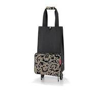 reisenthel foldabletrolley, zusammenfaltbarer Einkaufstrolley, Einkaufstasche, Baroque Marble, 30 L, HK7061