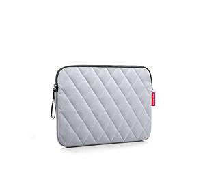 reisenthel Housse de protection compacte et élégante pour ordinateur portable, Rhombus Light Grey